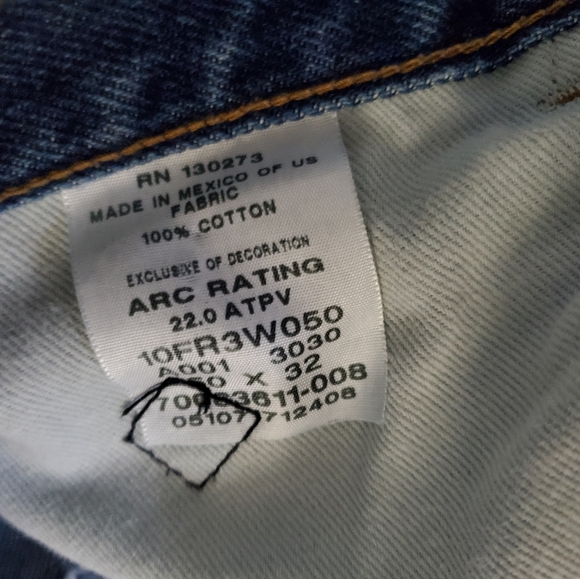 WRANGLER FR RIGGS workwear jeans 50 x 32 - Picture 4 of 7